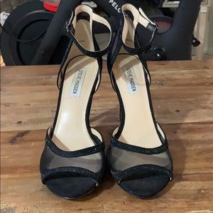 Steve Madden Black Sparkly Heels